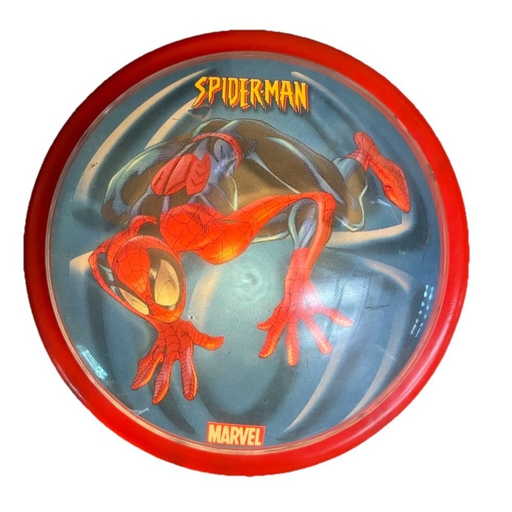 Spider-Man Push Light Marvel 2004 Vintage
